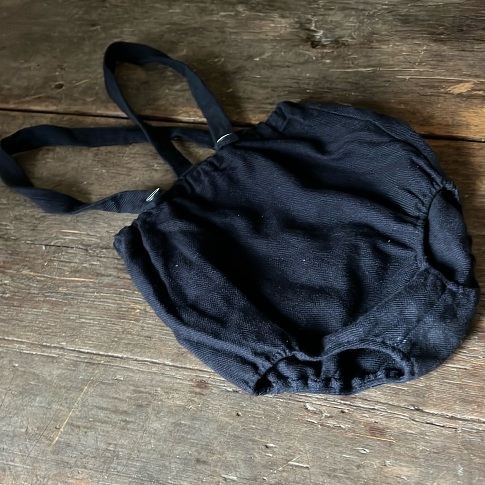 Babe and Tess navy cotton romper 12m 💙